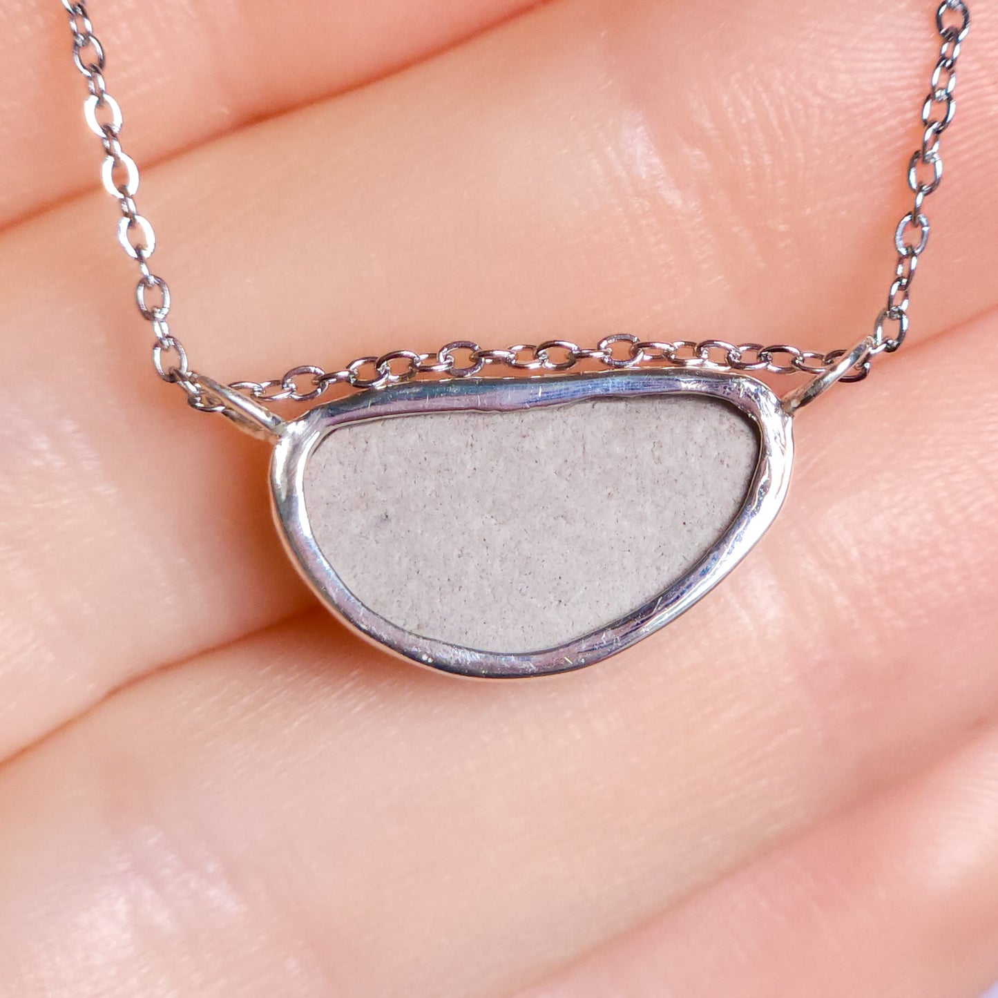 EAST WEST | Australian opal doublet pendant / 925 Silver / Coober Pedy/ statement necklace / solid silver / rainbow opal
