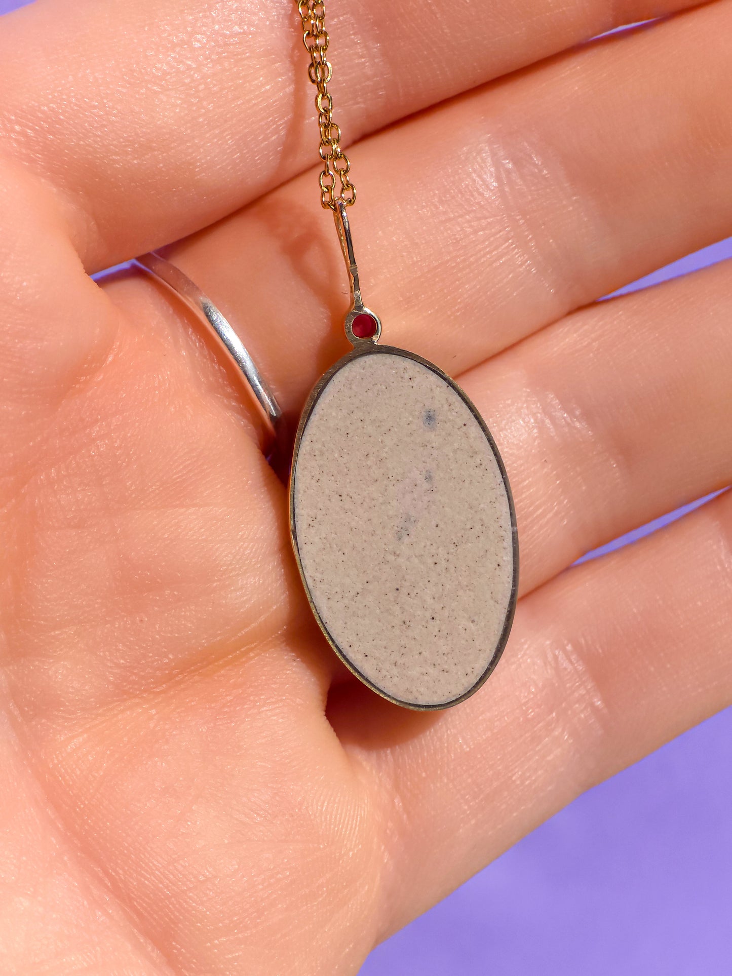 BLOOM | 14K Gold Ruby Opal doublet necklace/ pink firey opal/ Australian opal / Coober Pedy opal