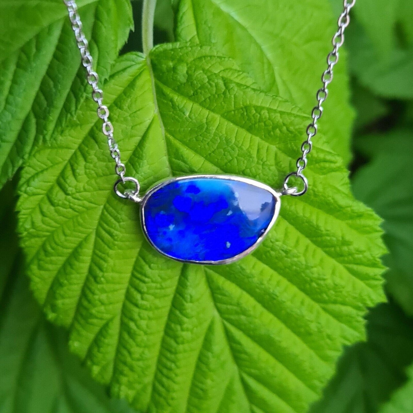 OCEANA SURF |Coober Pedy Sterling Silver Inlay Opal Doublet Pendant, REV2