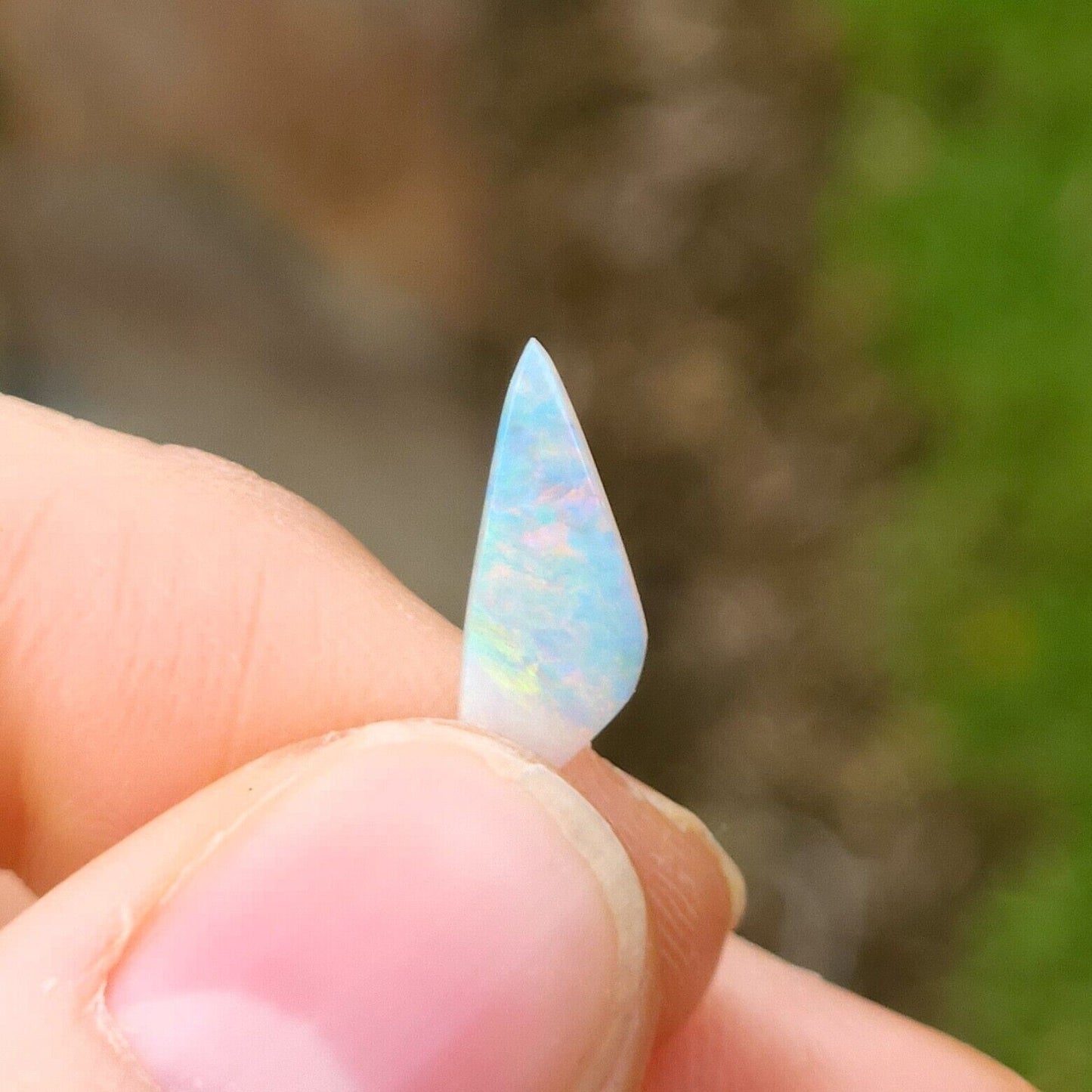 Australian Opal Loose Cut Stones, Thin, Solid Opal, PRO9