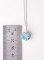 Opal Sterling Silver Wrapped Australian Coober Pedy Opal Doublet Pendant, HON3