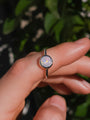 Solid Australian Opal Ring, SIZE US 7, Crystal Opal Ring, Dainty Ring